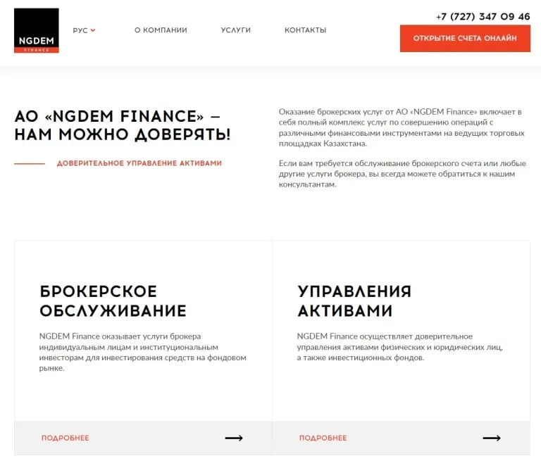 Проект NGDEM finance